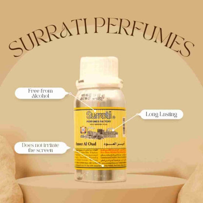 SURRATI Ameer Al Oud Eau de Parfum - 100 ml (For Men And Women)