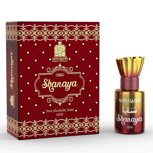Adilqadri Shanaya Luxury Unisex 100% Alcohol Free Long Lasting Attar Perfume (12 ML)