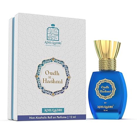 Adilqadri Oudh Al Hashmi Sweet Arabic Premium Non Alcoholic Rollon Attar Perfumes (12 ML)