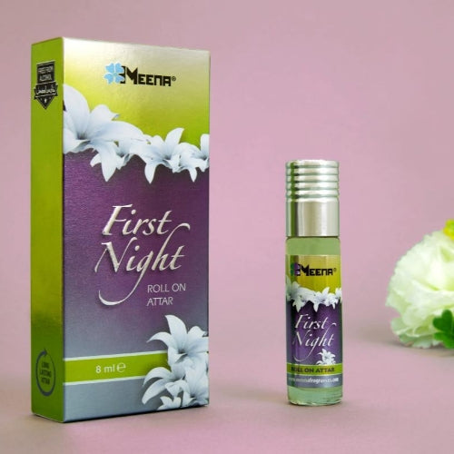 MEENA First Night 8 ML (Pack of 1) Floral Attar (Floral)