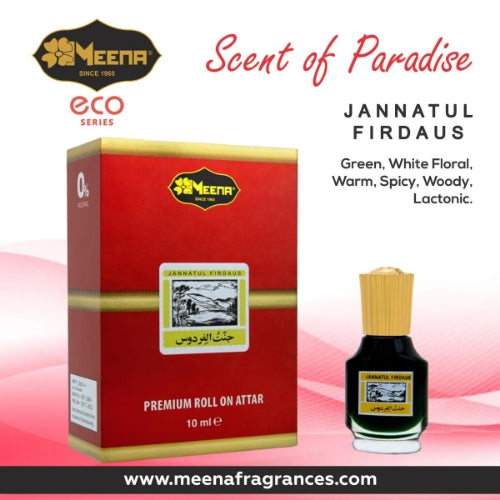 Meena Jannatul Firdaus (Pack of 1) Floral Attar (Floral) 10 ML