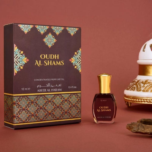 Abeer Al Haram Oudh Al Shams Floral Attar (Floral, Spicy) 12 ML