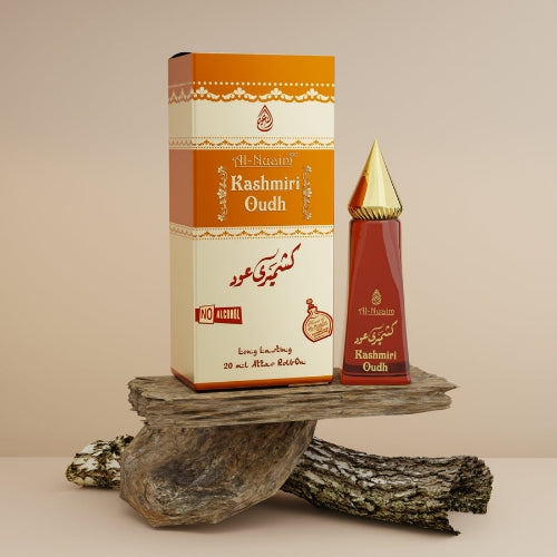 Al Nuaim Kashmiri Oudh Alcohol Free Attar Roll on - 20 ML Floral Attar (Floral)