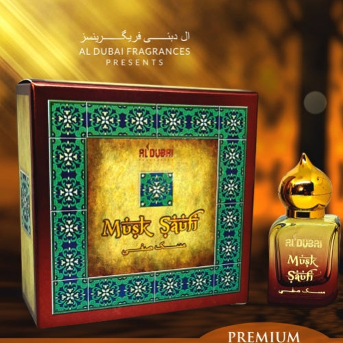 Al-Dubai Musk Safi Premium Luxurious Attar - 9.9 ml