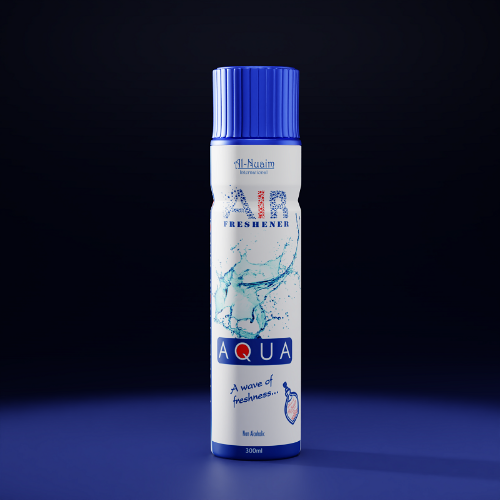 Al Nuaim AQUA (Home, Office, Car) Air Freshner (Alchohol Free) Spray 300 ml