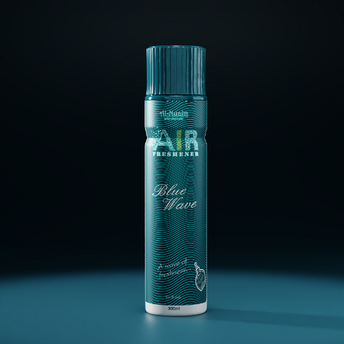 Al Nuaim Blue Wave (Home, Office, Car) Air Freshner (Alchohol Free) Spray - 300 ml