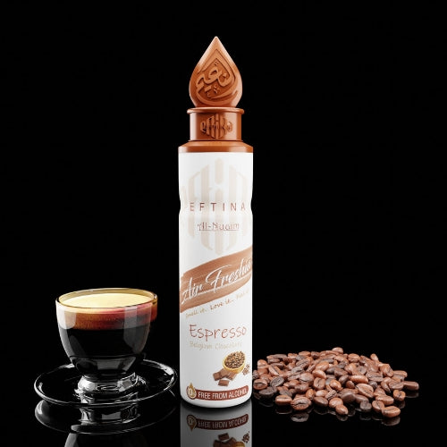Al Nuaim Eftina Air Freshia Espresso Air & Room Freshner Spray - 250 ml