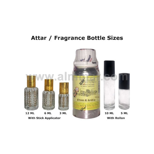 SURRATI Ehsas Al Arabia 100 ml Non Alcoholic Attar (Floral, Amber, Mus ...