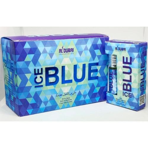 Al Dubai Ice Blue 6 ml Roll On Attar (Pack Of 2) Floral Attar (Floral)