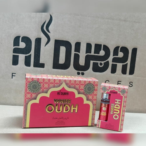 Al Dubai White Oudh 6 ml Roll On Attar (Pack Of 2) Floral Attar (Floral)