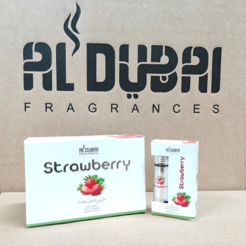 Al Dubai STRAWBERRY 6 ml Roll On Attar (Pack Of 2) Floral Attar (Floral)