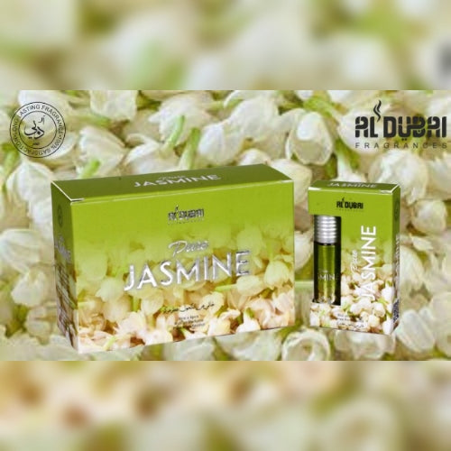 Al Dubai Pure Jasmine 6 ml Roll On Attar (Pack Of 2) Floral Attar (Floral)