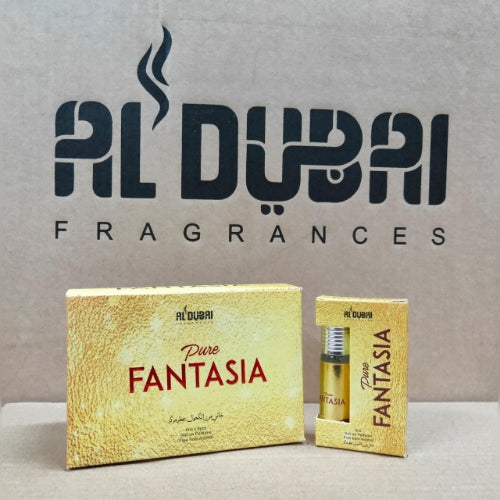 Al Dubai Pure Fantasia 6 ml Roll On Attar (Pack Of 2) Floral Attar (Floral)