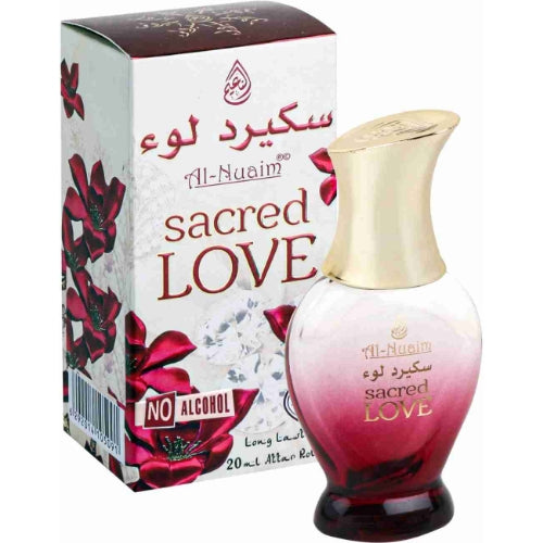 Al-Nuaim Heart Sacred Love Alcohol Free Attar Roll On - 20ml Floral Attar