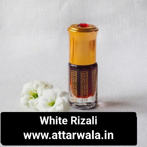 White Rizali Fragrance Roll On Attar 6 ml Floral Attar (Floral) Attarwala.in
