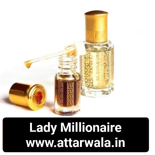 Lady Millionaire Fragrance Roll On Attar 6 ml Floral Attar (Floral) Attarwala.in