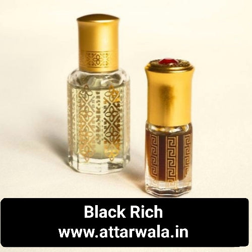 Black Rich Fragrance Roll On Attar 6 ml Floral Attar (Floral) Attarwala.in