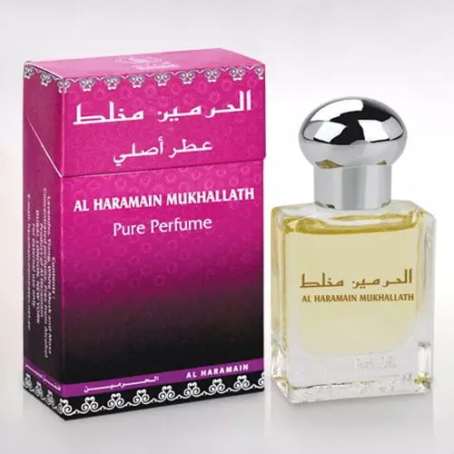 Al Haramain MUKHALLATH Fragrance 15 ml Roll on Perfume Oil (Attar) Floral Attar (Floral)