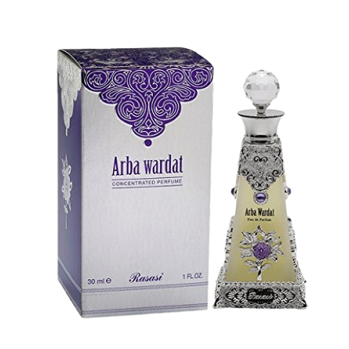 Rasasi Arba Wardat Concentrated Perfume 30 ml Floral Attar