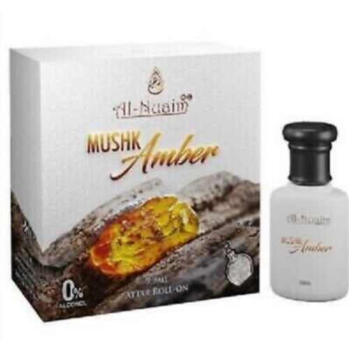 Al-Nuaim Mushk Amber 9.9 ml Attar Floral attar