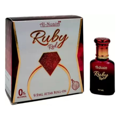 Al Nuaim Ruby Red Attar 9.9 ML Floral Attar
