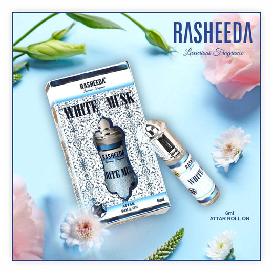 Rasheeda White Musk Attar 6 ml Floral Attar